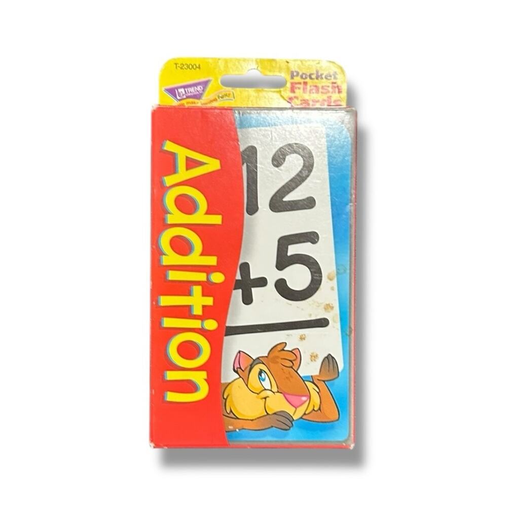 Trend Enterprises Addition Flash Cards